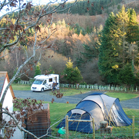 Graig Wen Touring Camp Site, Dolgellau,Gwynedd,Wales