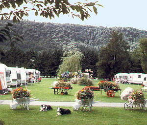 Bodnant Caravan Park, Llanrwst,Conwy,Wales